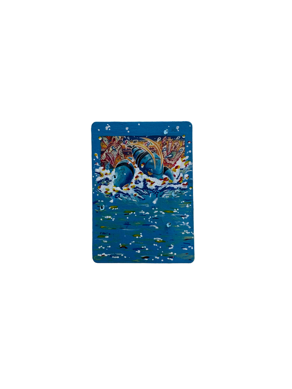 Official Hand painted HappiCollector Art Collection and signed by artist. (First edition)